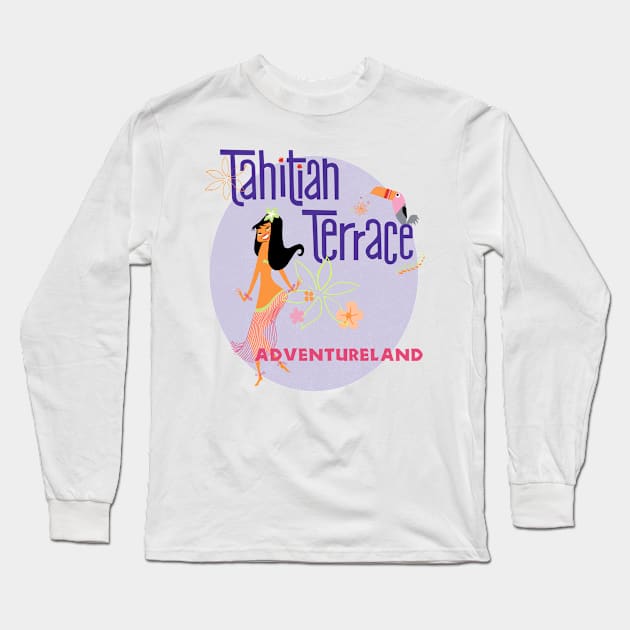 Tahitian Terrace Long Sleeve T-Shirt by WDWFieldGuide